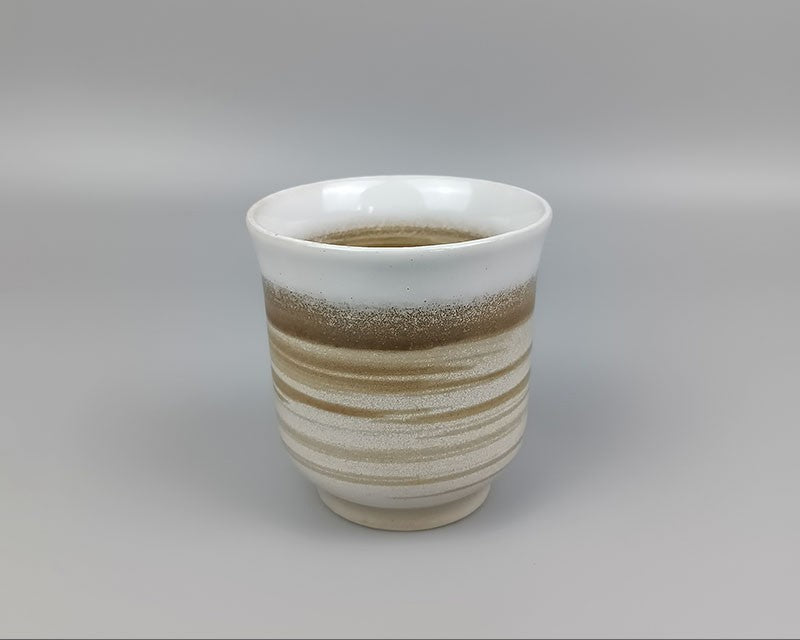 Japanese Style Coarse Pottery Cup Retro Hand Made Tea Cup Gradient Color Cup - Walfos® Kitchenware
