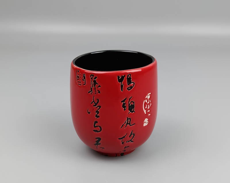 Japanese Style Coarse Pottery Cup Retro Hand Made Tea Cup Gradient Color Cup - Walfos® Kitchenware