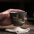 Japanese Style Hand Made Ceramic Tea Cup Set - Walfos® Kitchenware