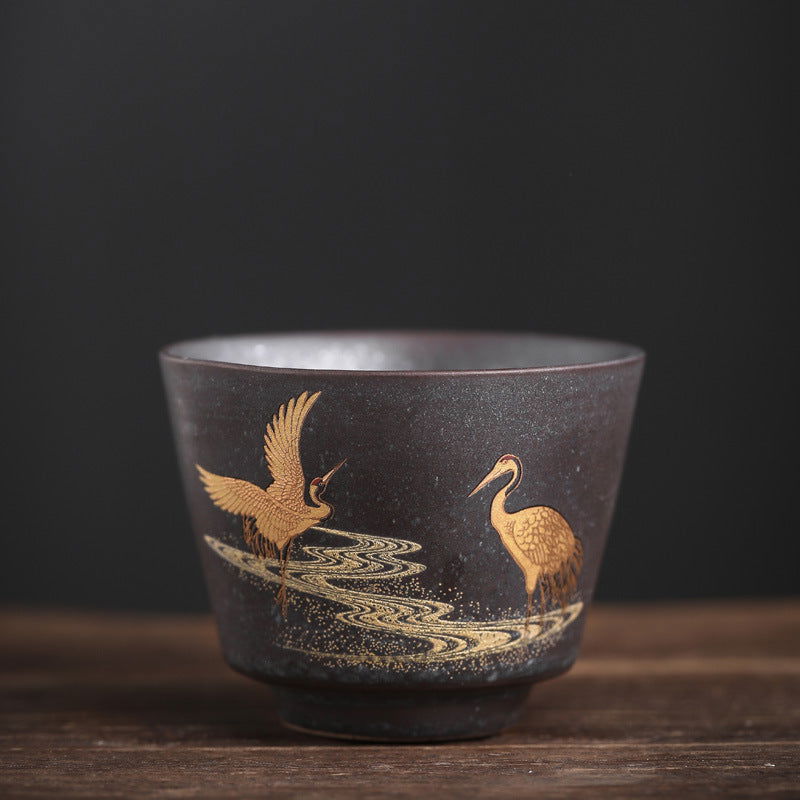 Japanese Style Hand Made Ceramic Tea Cup Set - Walfos® Kitchenware