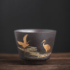 Japanese Style Hand Made Ceramic Tea Cup Set - Walfos® Kitchenware