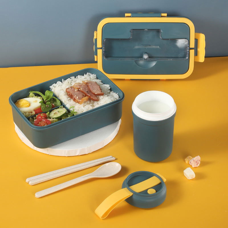 Japanese Style Is Contracted Take Tableware Bento Box - Walfos® Kitchenware