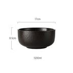 Japanese Style Large Ramen Bowl Veramic Bowl - Walfos® Kitchenware