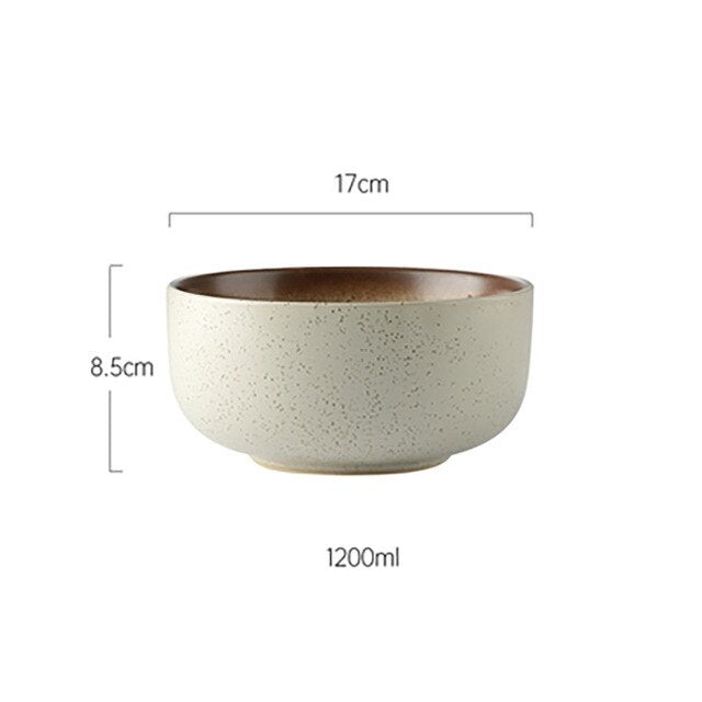 Japanese Style Large Ramen Bowl Veramic Bowl - Walfos® Kitchenware