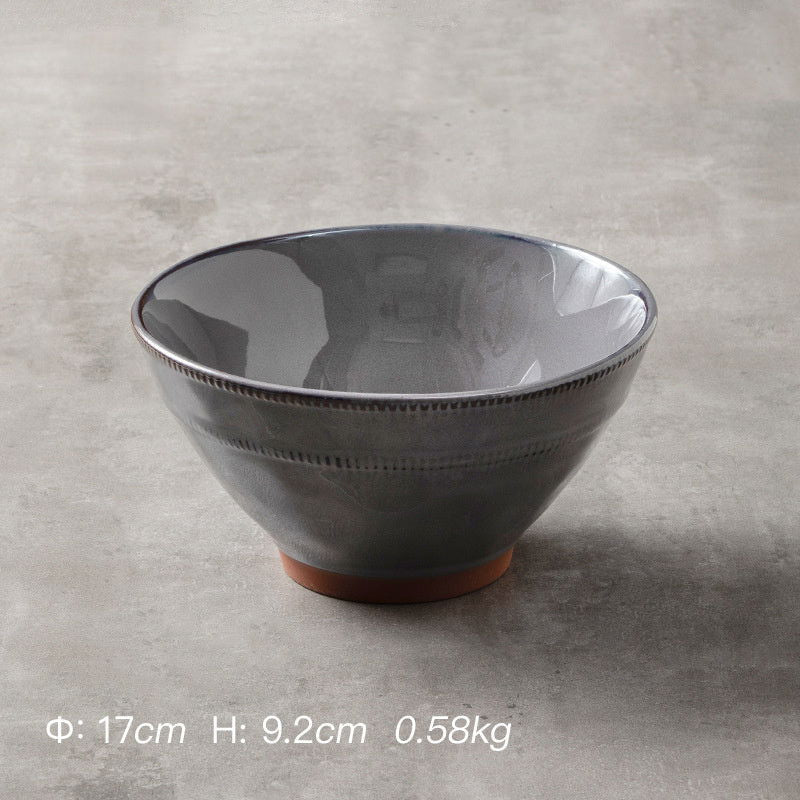 Japanese Style Large Rice Bowl Household Soup Bowl Hat Bowl - Walfos® Kitchenware