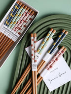 Japanese Style Non-slip Anti-mold Chopsticks Set - Walfos® Kitchenware