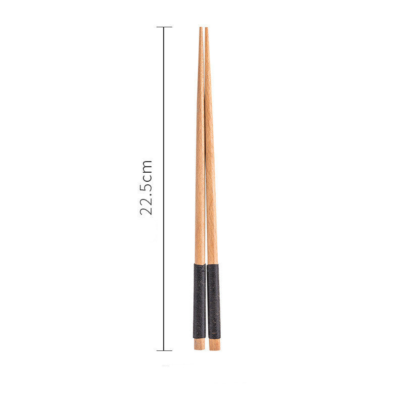 Japanese Style Pointed Mahogany Chopsticks - Walfos® Kitchenware