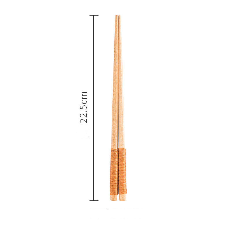 Japanese Style Pointed Mahogany Chopsticks - Walfos® Kitchenware