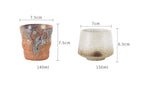 Japanese Style Rough Pottery Antique Tea Cup - Walfos® Kitchenware