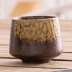 Japanese Style Rough Pottery Antique Tea Cup - Walfos® Kitchenware