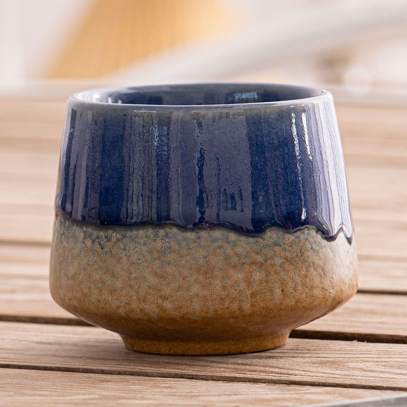 Japanese Style Rough Pottery Antique Tea Cup - Walfos® Kitchenware