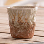Japanese Style Rough Pottery Antique Tea Cup - Walfos® Kitchenware