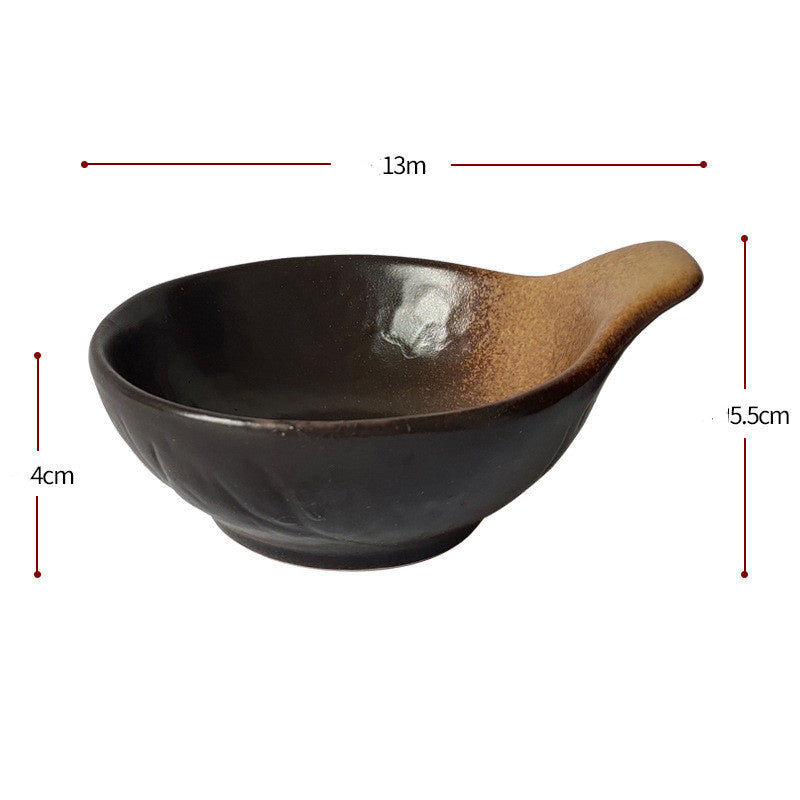 Japanese Style Simple Ceramic Bowl Small Rice Bowl Soup Bowl - Walfos® Kitchenware