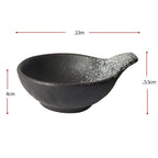 Japanese Style Simple Ceramic Bowl Small Rice Bowl Soup Bowl - Walfos® Kitchenware