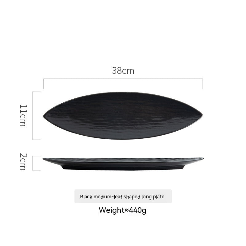 Japanese Style Sushi Plate Ceramic Dessert Plate - Walfos® Kitchenware