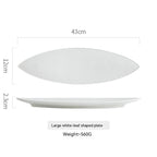 Japanese Style Sushi Plate Ceramic Dessert Plate - Walfos® Kitchenware