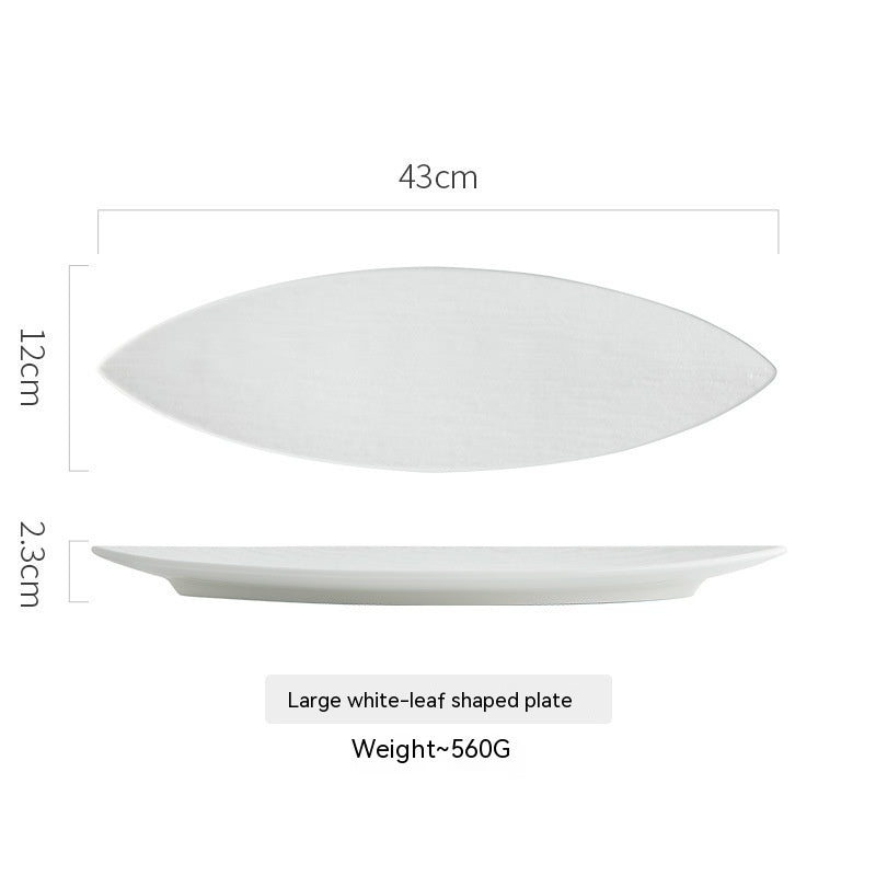 Japanese Style Sushi Plate Ceramic Dessert Plate - Walfos® Kitchenware