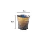 Japanese Style Tea Cup Water Cup Coffee Cup Stoneware Ceramic Hand Painted - Walfos® Kitchenware