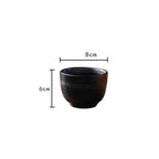 Japanese Style Tea Cup Water Cup Coffee Cup Stoneware Ceramic Hand Painted - Walfos® Kitchenware
