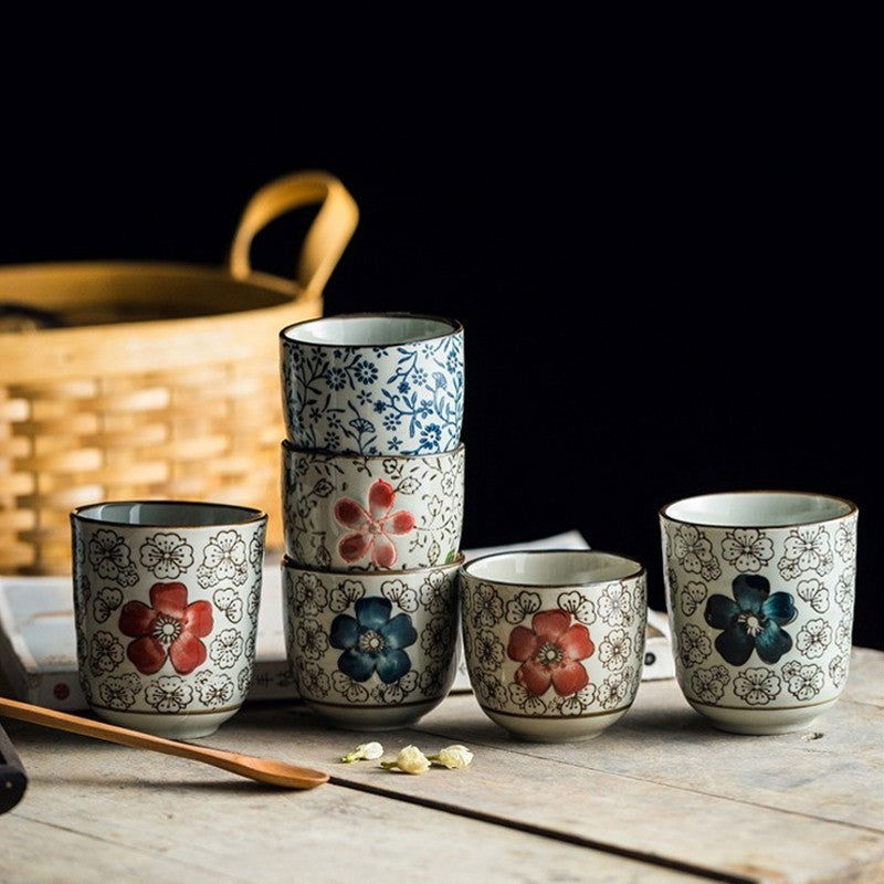 Japanese Style Tea Cup With Thread - Walfos® Kitchenware
