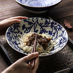 Japanese Style Underglaze Ceramic Bowl - Walfos® Kitchenware