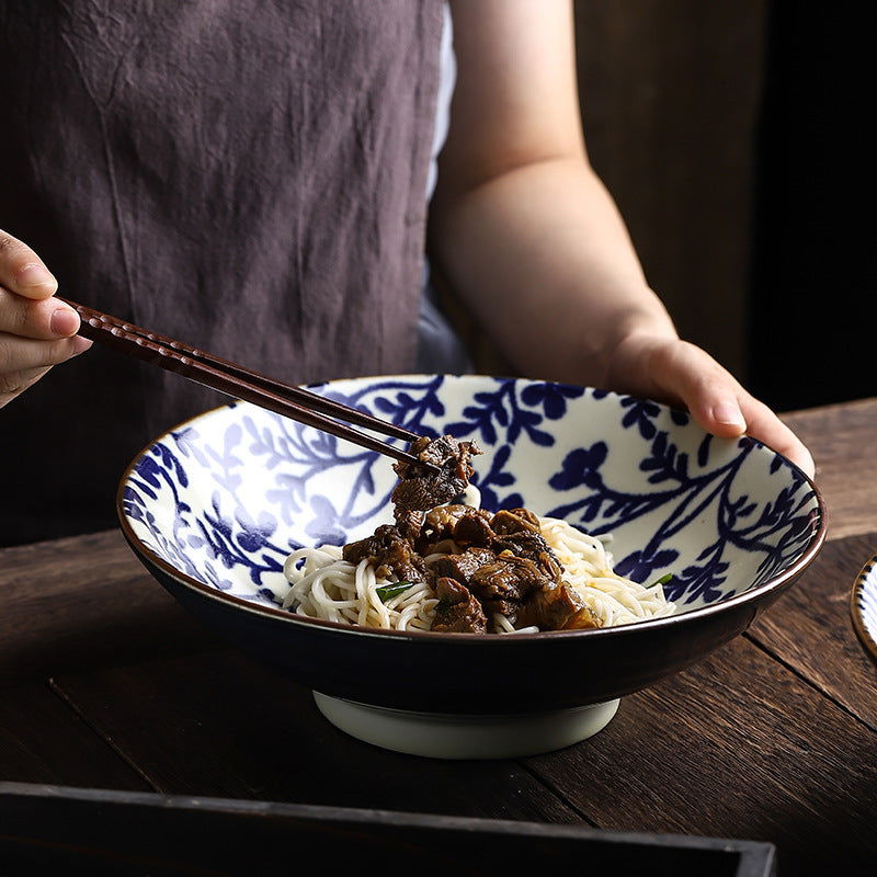 Japanese Style Underglaze Ceramic Bowl - Walfos® Kitchenware