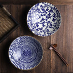 Japanese Style Underglaze Ceramic Bowl - Walfos® Kitchenware
