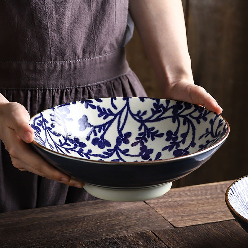 Japanese Style Underglaze Ceramic Bowl - Walfos® Kitchenware