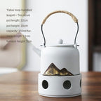 Japanese Style Warm Tea Stove Pot Ceramic Tea Set - Walfos® Kitchenware