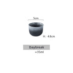 Japanese Style Wine Glass Household Ceramic Creative Sake Jug - Walfos® Kitchenware