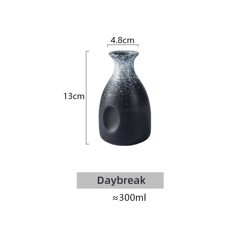 Japanese Style Wine Glass Household Ceramic Creative Sake Jug - Walfos® Kitchenware
