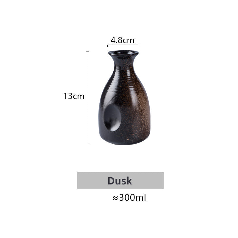 Japanese Style Wine Glass Household Ceramic Creative Sake Jug - Walfos® Kitchenware