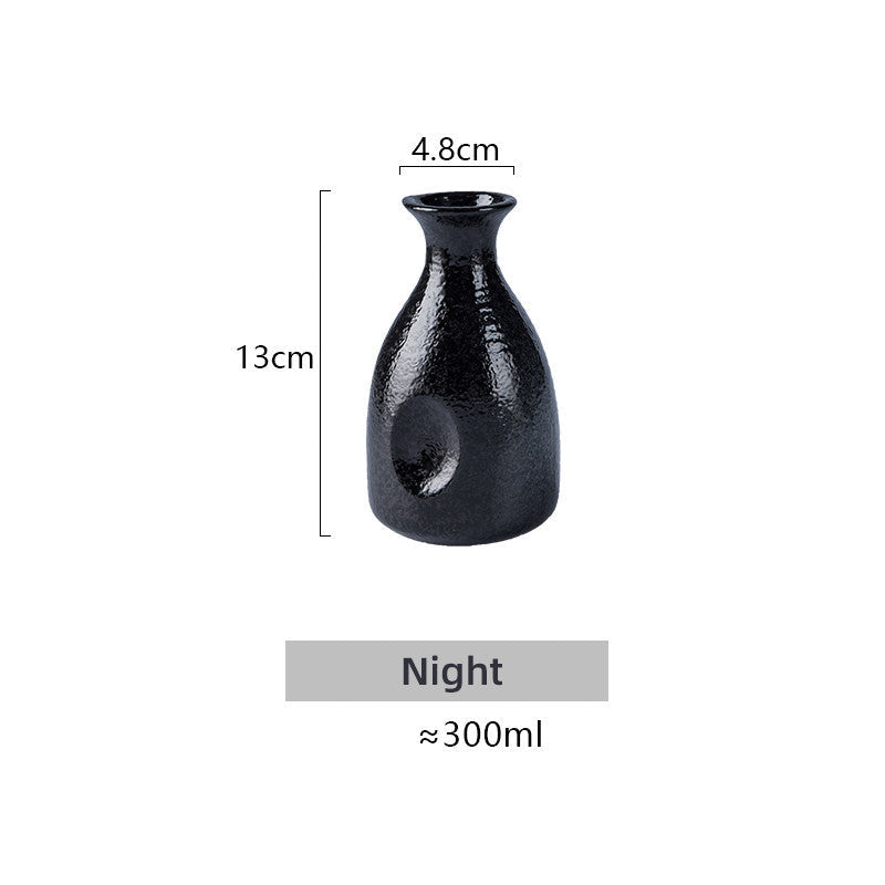 Japanese Style Wine Glass Household Ceramic Creative Sake Jug - Walfos® Kitchenware