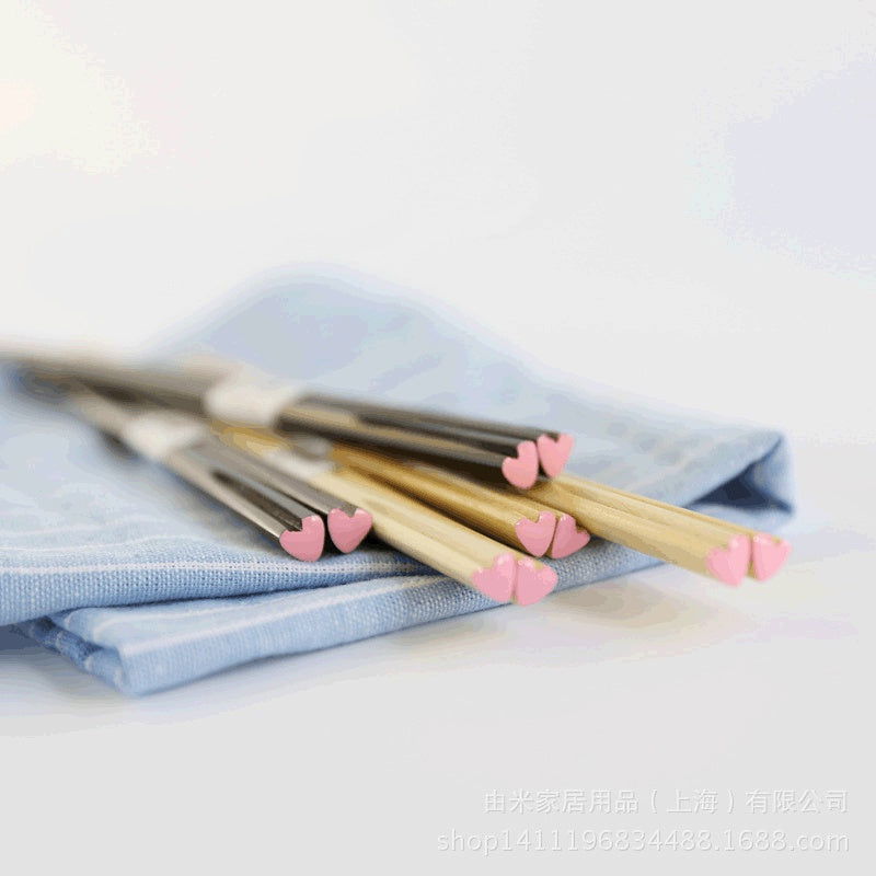 Japanese Tableware And Simple Solid Wood Chopsticks - Walfos® Kitchenware