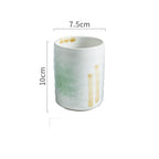 Japanese Vintage Ceramic Tea Cup Straight Cup - Walfos® Kitchenware