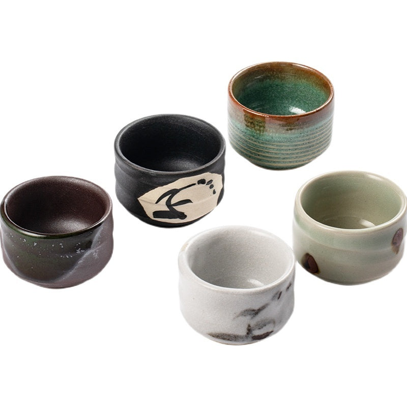 Japanese Vintage Hand Made Ceramic Cup To Taste Sake - Walfos® Kitchenware