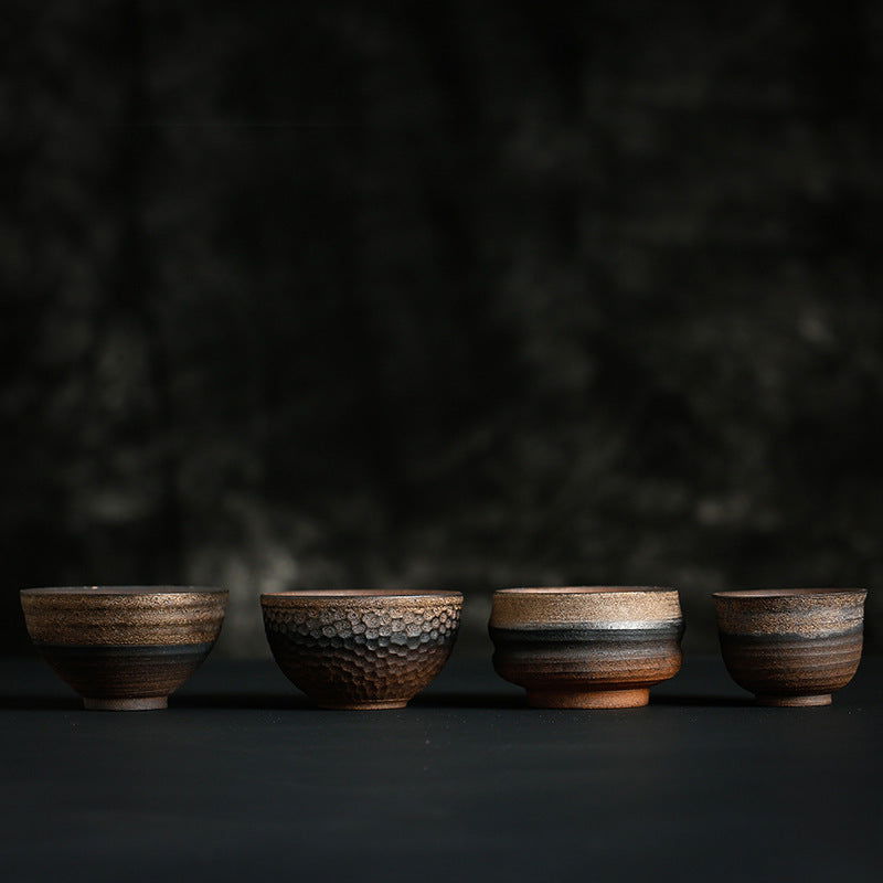 Japanese Vintage Handmade Ceramic Tea Cups - Walfos® Kitchenware