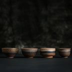 Japanese Vintage Handmade Ceramic Tea Cups - Walfos® Kitchenware