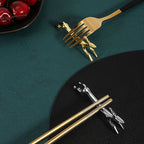 Japanese Zinc Alloy Chopsticks Shelf Hotel - Walfos® Kitchenware