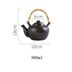 Japanese ceramic cup pot set creative small tea cup teapot - Walfos® Kitchenware