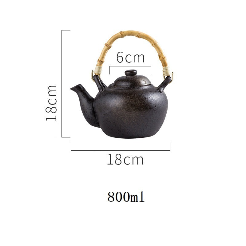 Japanese ceramic cup pot set creative small tea cup teapot - Walfos® Kitchenware