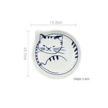 Japanese ceramic plate - Walfos® Kitchenware