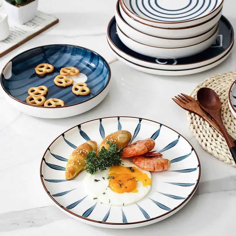 Japanese ceramic plate - Walfos® Kitchenware