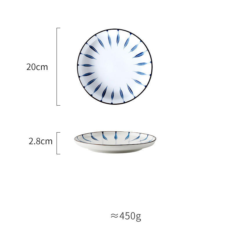 Japanese ceramic plate - Walfos® Kitchenware