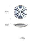 Japanese ceramic plate - Walfos® Kitchenware