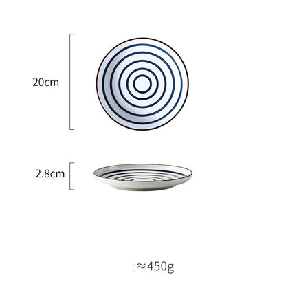 Japanese ceramic plate - Walfos® Kitchenware