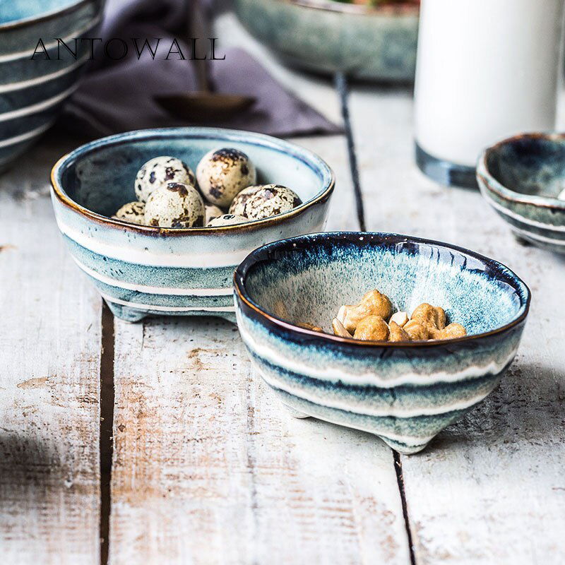 Japanese ceramic triangle plate bowl - Walfos® Kitchenware