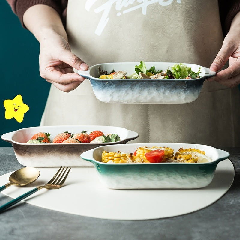 Japanese creative sushi plate rectangular plate - Walfos® Kitchenware