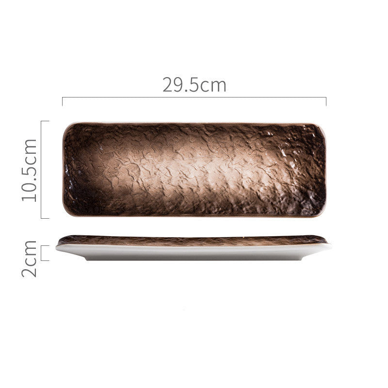 Japanese creative sushi plate rectangular plate - Walfos® Kitchenware