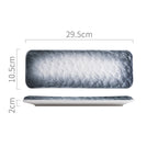 Japanese creative sushi plate rectangular plate - Walfos® Kitchenware